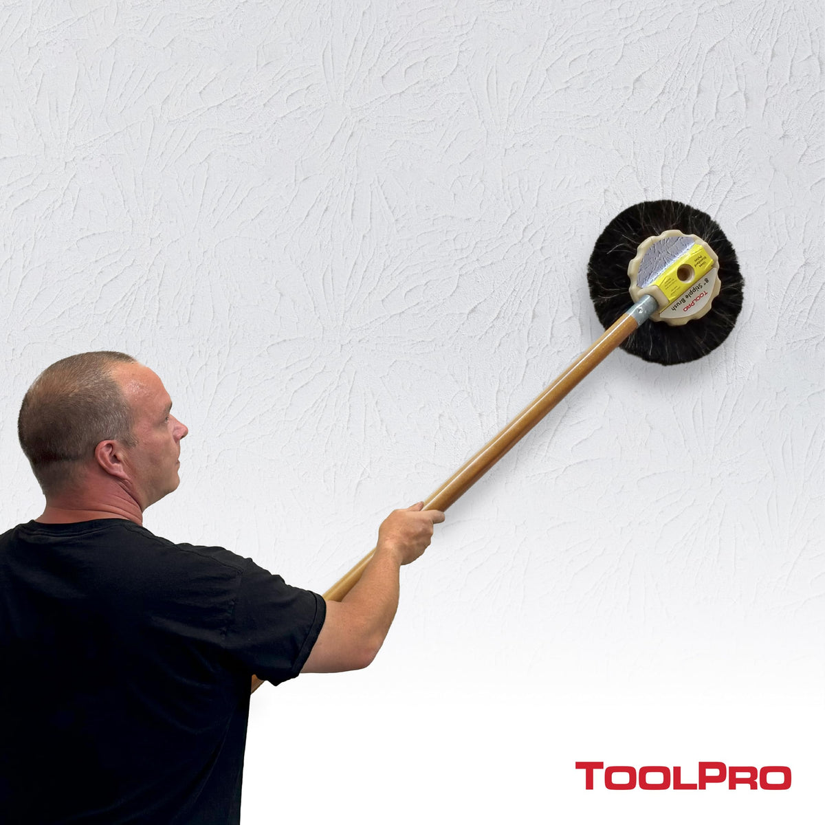 ToolPro extension-pole compatibility with three-quarter-inch threads for overhead textures.