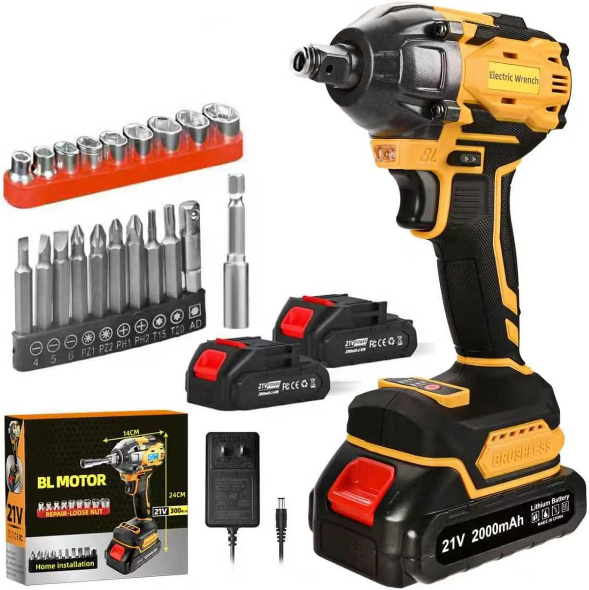 Tools 007 cordless impact wrench with 1/2-inch drive ready for fast assembly tasks