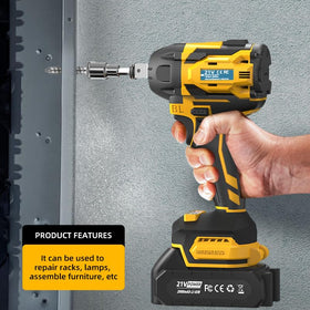 Tools 007 reverse auto-stop feature helps prevent dropped nuts during loosening