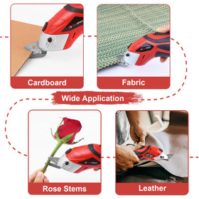 In use: ToolSPACE scissors cutting fabric for a project