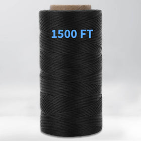 TOOLSSIDE waxed twine spool for long-lasting crafts and gardening tasks