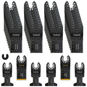 Tooltrail 56pcs oscillating blades kit for versatile demolition and remodeling tasks.