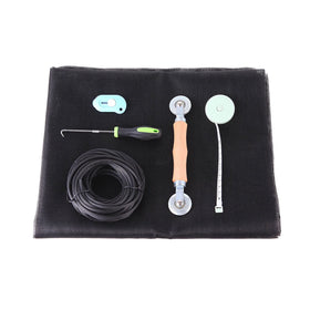 TOOLTRIZ roller edge glides smoothly for clean installation