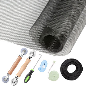 TOOLTRIZ window screen repair kit unboxing and easy setup