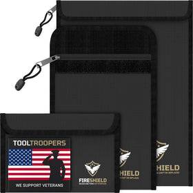 TOOLTROOPERS FIRESHIELD PRO small bag front view for quick access during emergencies