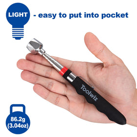 Toolwiz compact size fits tight spaces in home workshops.