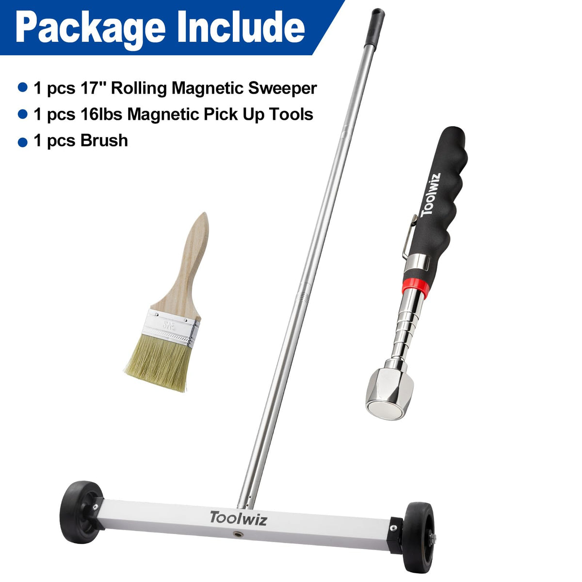 Toolwiz easy push and pull action enables quick tidying.