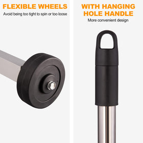 Toolwiz lightweight magnetic sweeper ready for fast cleanup