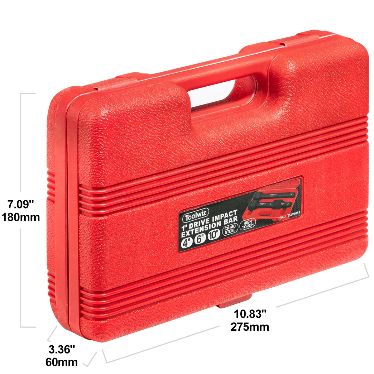 Toolwiz pvc storage box keeps extensions organized and clean