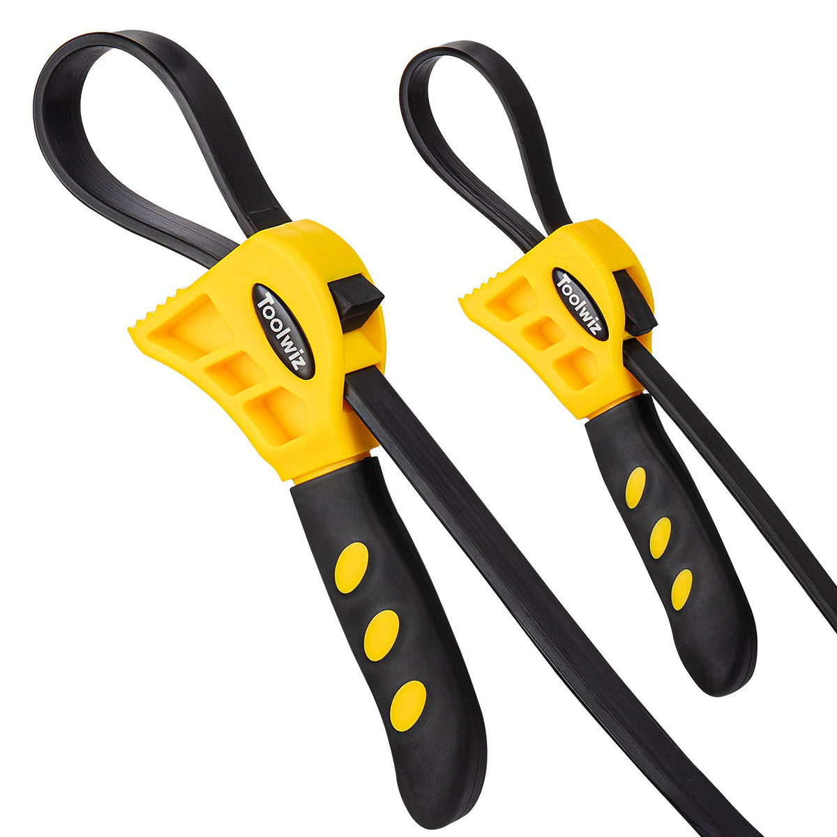 Toolwiz Rubber Strap Wrench small-wrench-jars – easy lid removal.