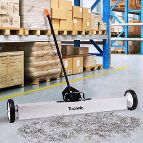Toolwiz two-wheel rolling design glides smoothly across surfaces