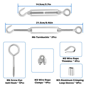 TooTaci aluminum crimp sleeves simplify quick, strong terminations