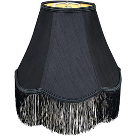 TOOTOO STAR Black Bell Lamp Shade front view adds vintage charm to living rooms