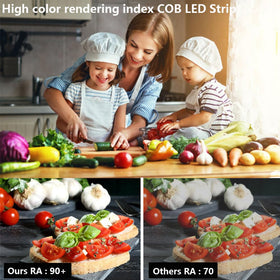 Topai 5m strip with 180° beam ensures wide, even coverage.