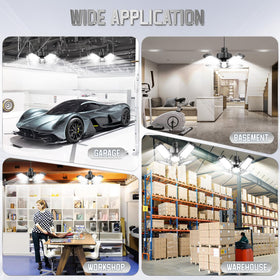 TOPAUBUB 6500K daylight LED delivers bright, clear task lighting.