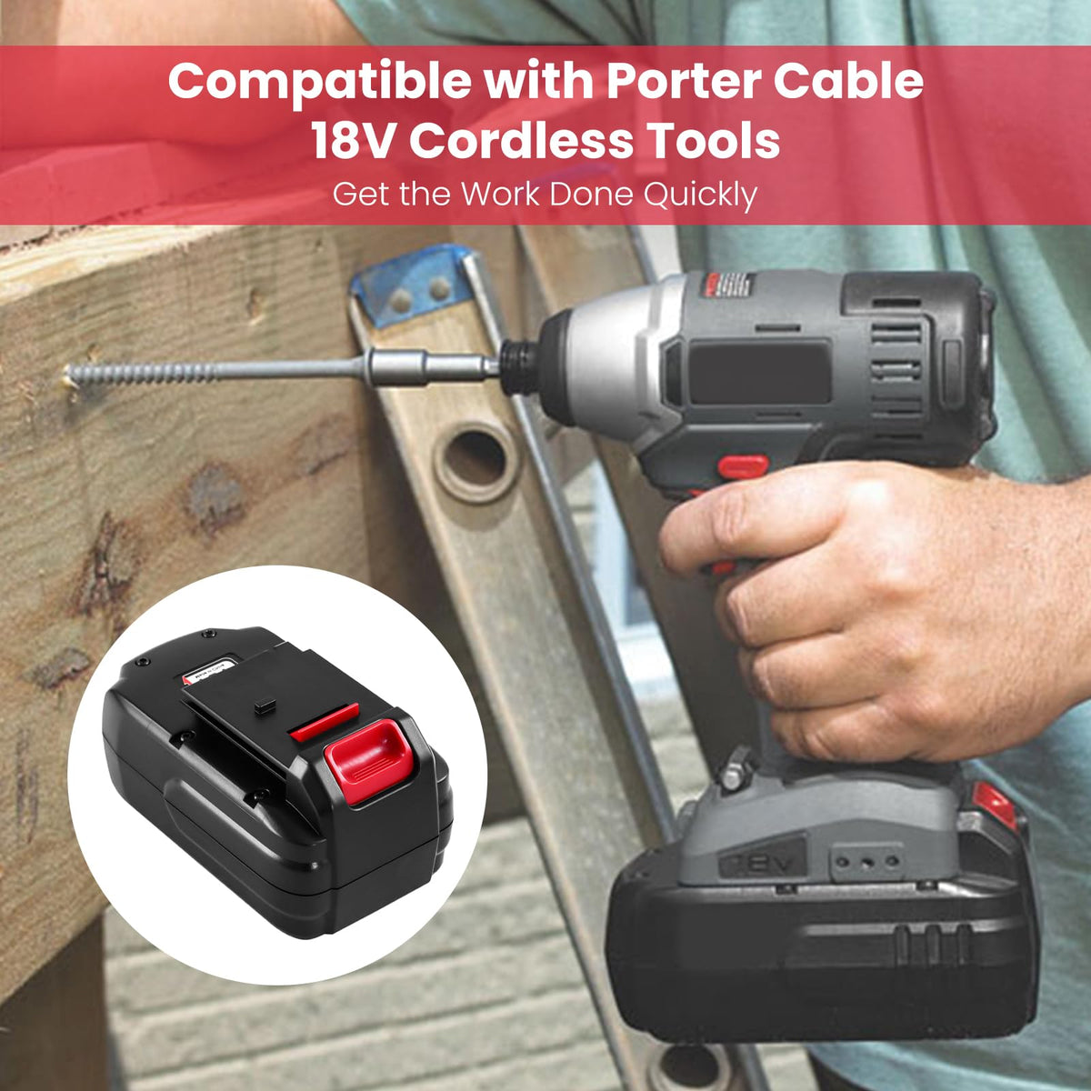 Topbatt durable design offers longer life compared to older Ni-Cd packs.