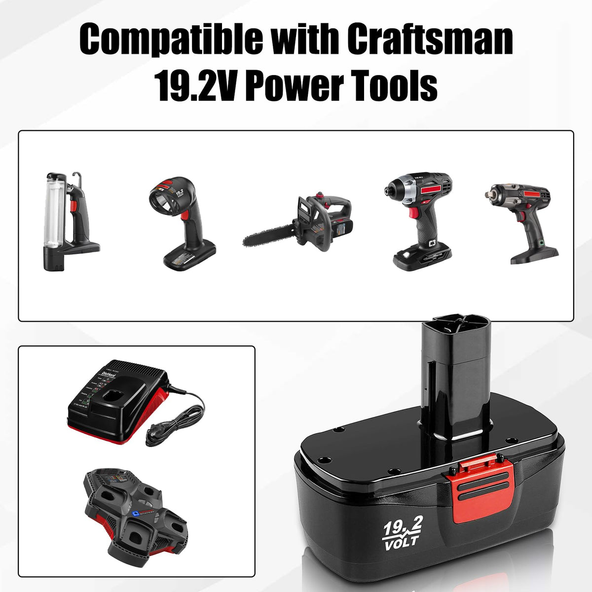 Topbatt quick-charge design helps reduce downtime on site.