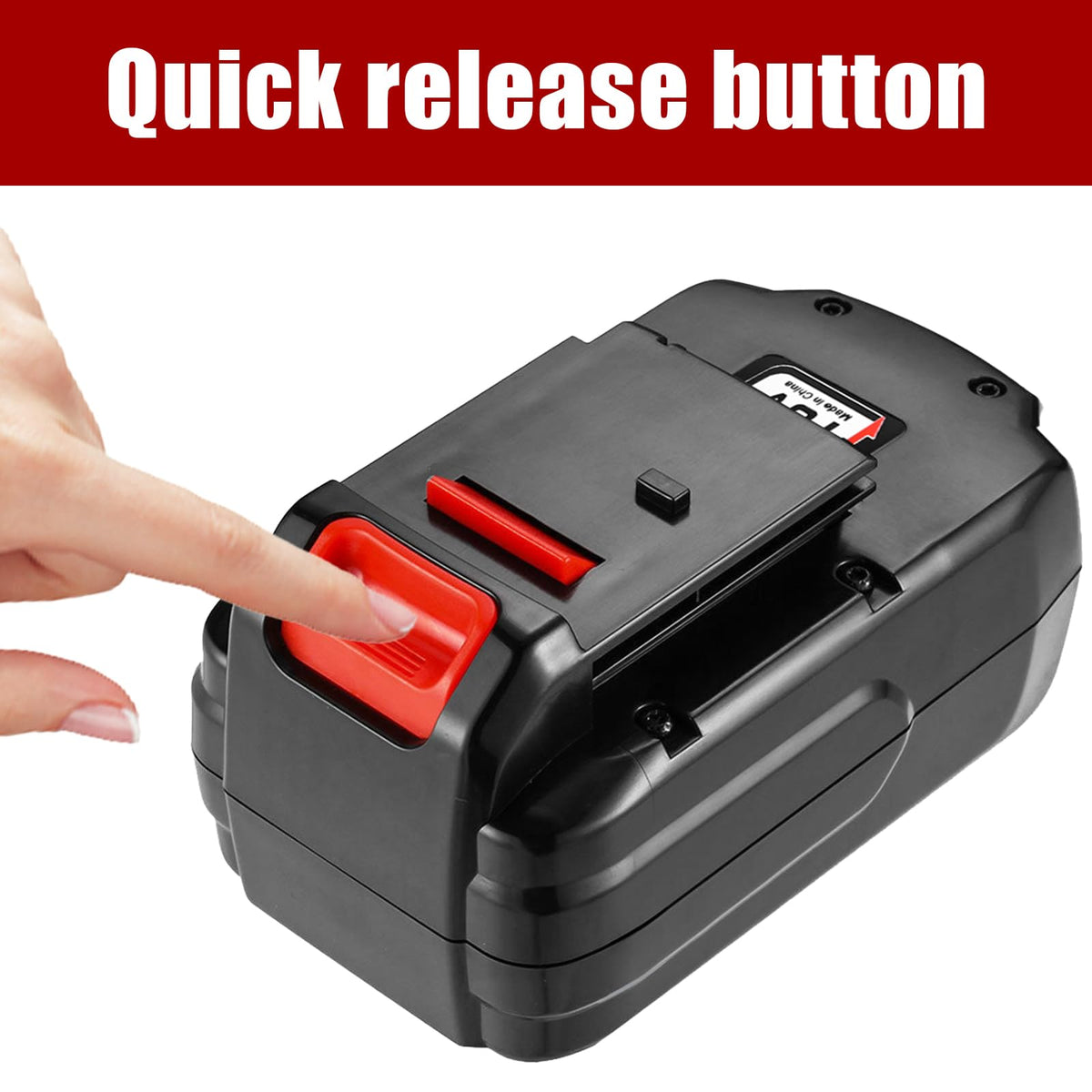 Topbatt ready for cordless tool use in home projects.