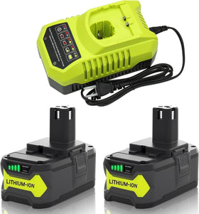Topbatt upgraded 8000mAh battery front view for longer tool runtime