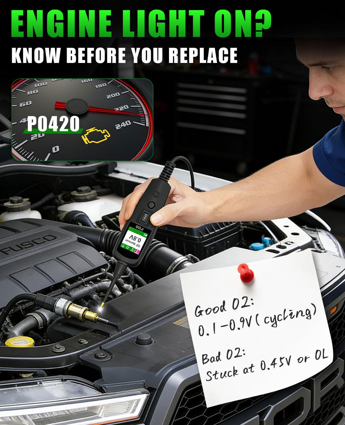 TopDiag P100 tone on/off mode aids wire tracing