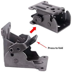 TopDirect easy-installation hinges simplify mounting with included screws.
