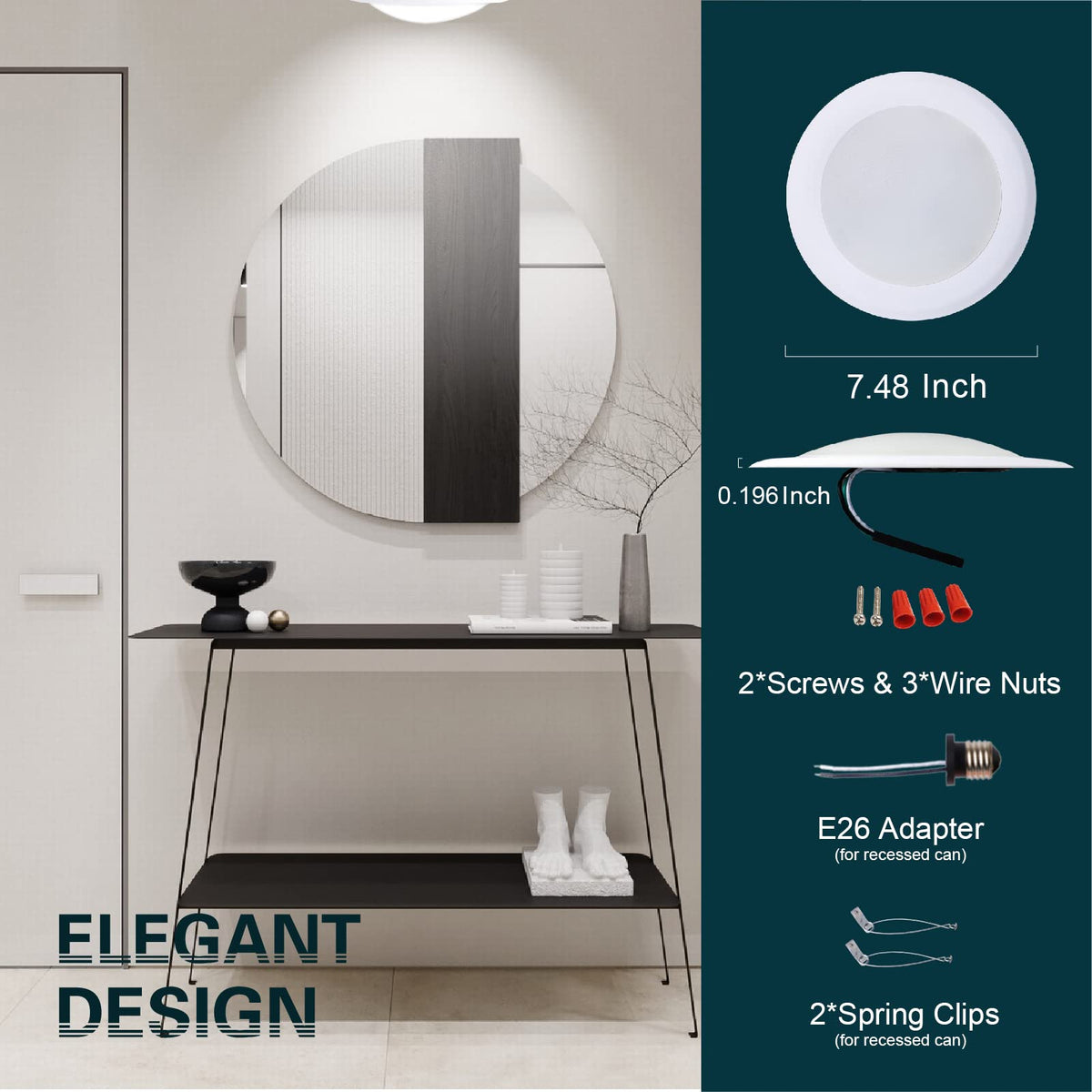 TOPELER 1000 lumen 15W energy efficient lighting shows bright illumination