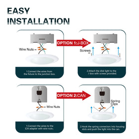TOPELER ETL listed flush mount downlight for safety and durability