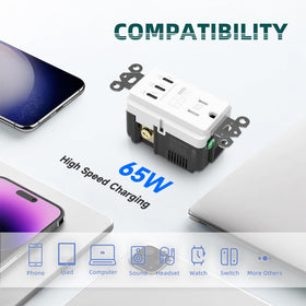 TOPELER side or back wiring compatibility enables easy installation.