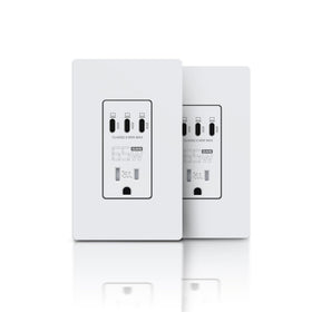 TOPELER USB-C outlet delivering 65W fast charging for laptops and phones