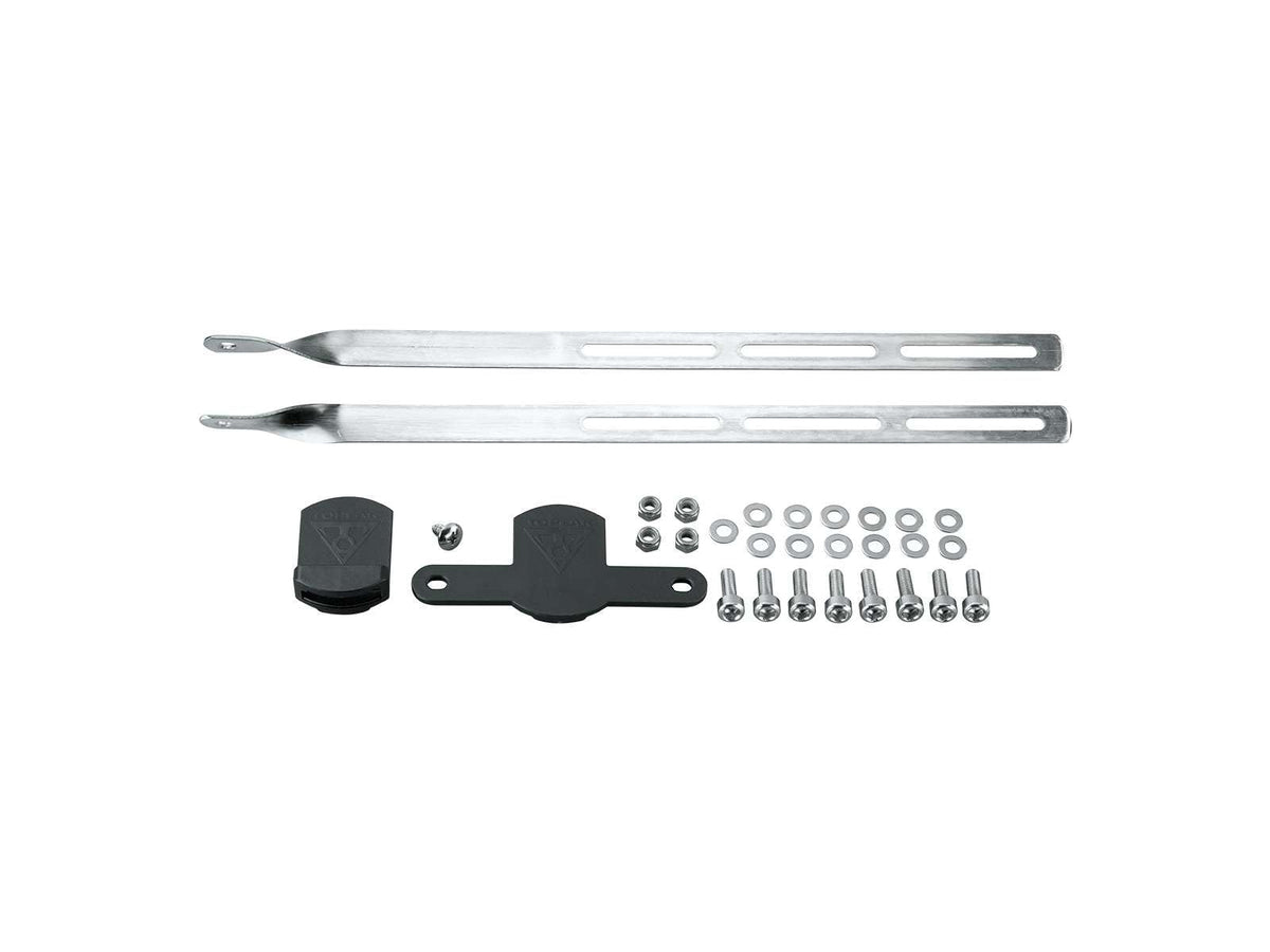 Topeak extension arm installed on a compact frame improves rack stability