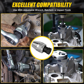 Topec broken bolt remover designed for painted and rusted fasteners.