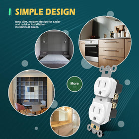 TOPELER side wiring accepts up to 12 AWG for flexible installation.