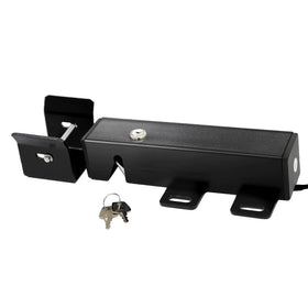 TOPENS ET24 electric lock front view secures swing gates with sturdy hardware.