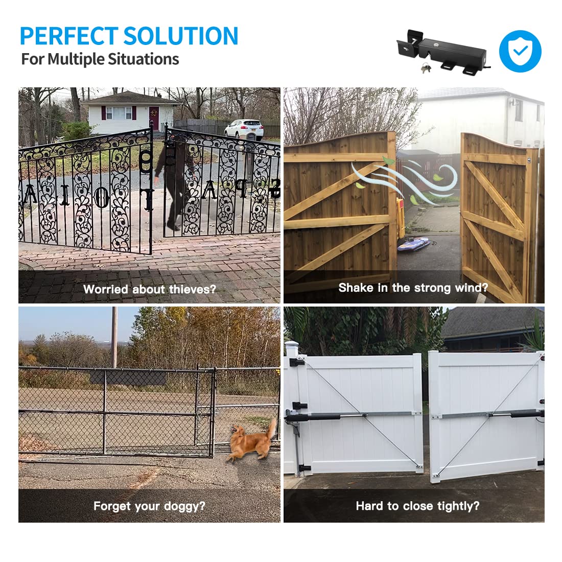 TOPENS ET24 compatibility highlights swing gates for broad use.