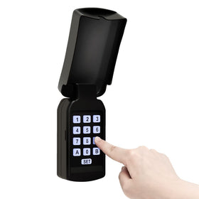 TOPENS TC188 keypad front view with backlit digits for night access.