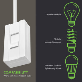 TopGreener dimmer compatible with LED and incandescent bulbs for energy efficiency