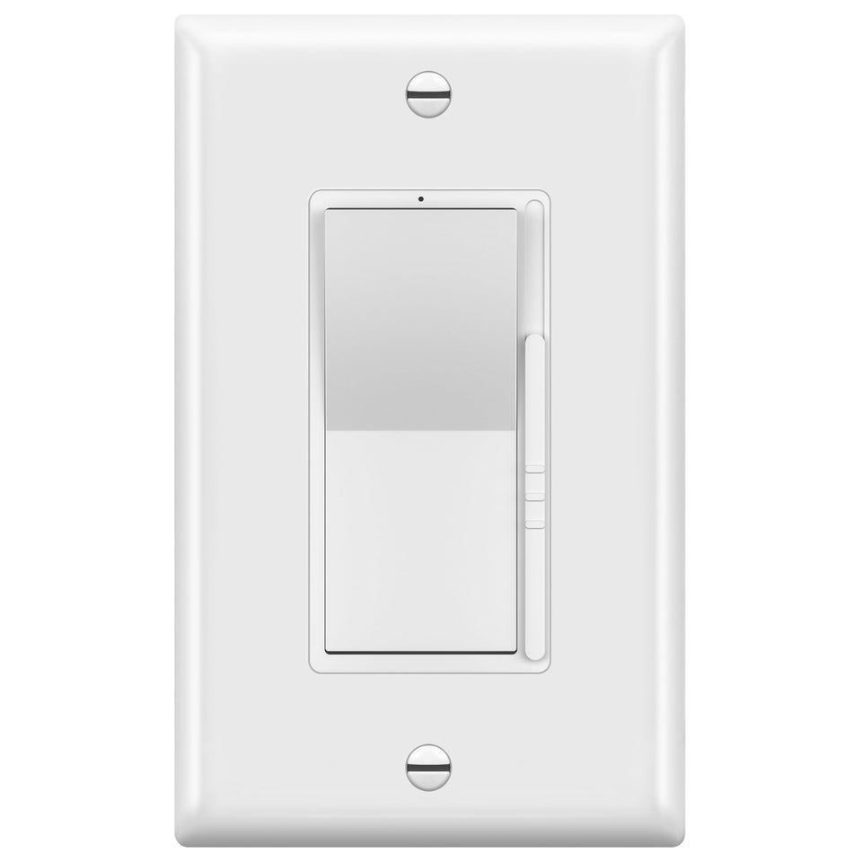 TOPGREENER Kalide dimmer switch front view with ambient lighting control