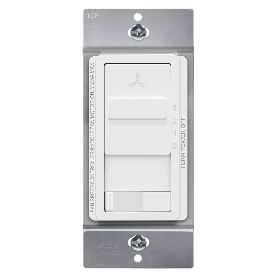 TOPGREENER Kalide front view for light and fan control.