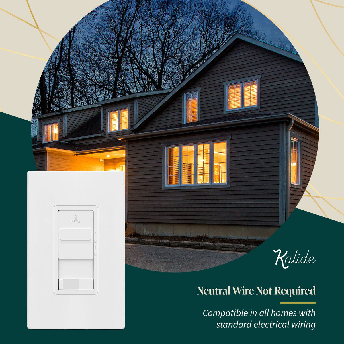 TOPGREENER Kalide white finish detail for durable use.