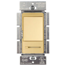 TOPGREENER TGDMDS-120-GD left paddle dimmer for precise brightness control