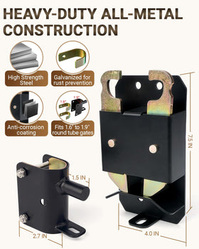 Toplamper self-locking nut close-up demonstrates durable vibration-proof fastening.
