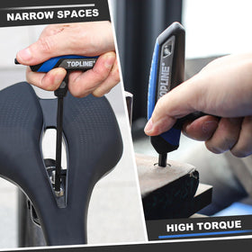 Topline black oxide finish adds rust resistance and sleek appearance