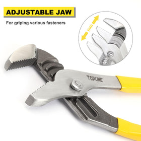 Topline pliers with precision-machined jaws for durable performance