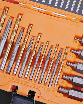 TopMe easy out set supports automotive and home repairs.