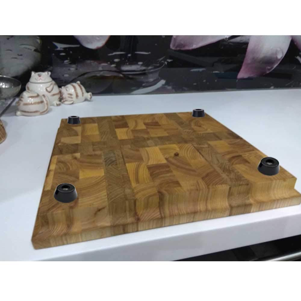 TopPerfekt cutting-board bumper kit with 120 bumpers and 130 screws