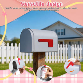TopperFun mini mailbox DIY craft invites kids to personalize home decor.