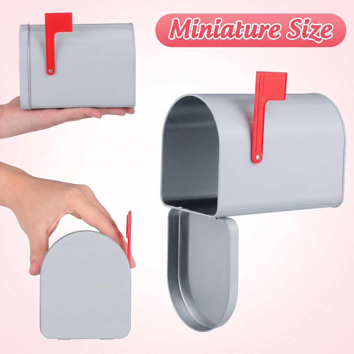 TopperFun mini mailbox opening detail shows easy access for quick sharing.