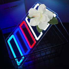 TOPQUALI garage wall neon decor provides vibrant automotive flair for any space.