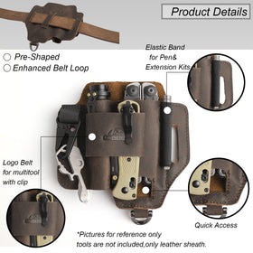 Topstache back belt loop design for secure, comfortable wear