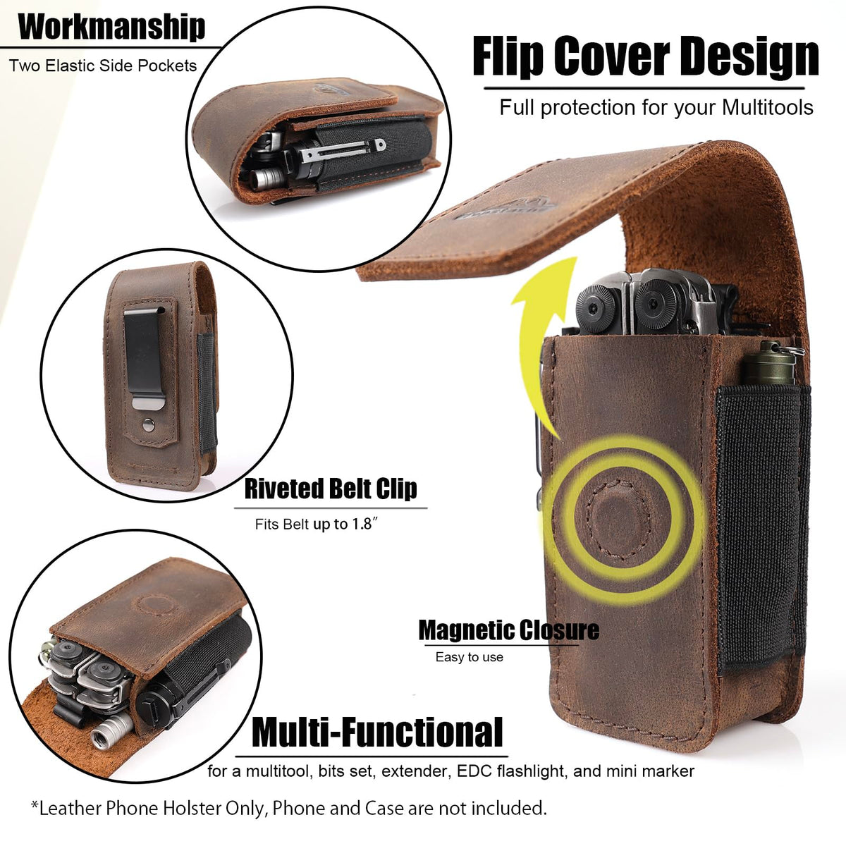 Topstache internal compartment designed to hold the bit kit